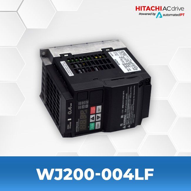 Hitachi WJ200 Series WJ200-004LF - Hitachi AC Drives / VFD Drives - Hitachi  AC Drive - Hitachi VFD | Owned and Operated by AutomatedPT